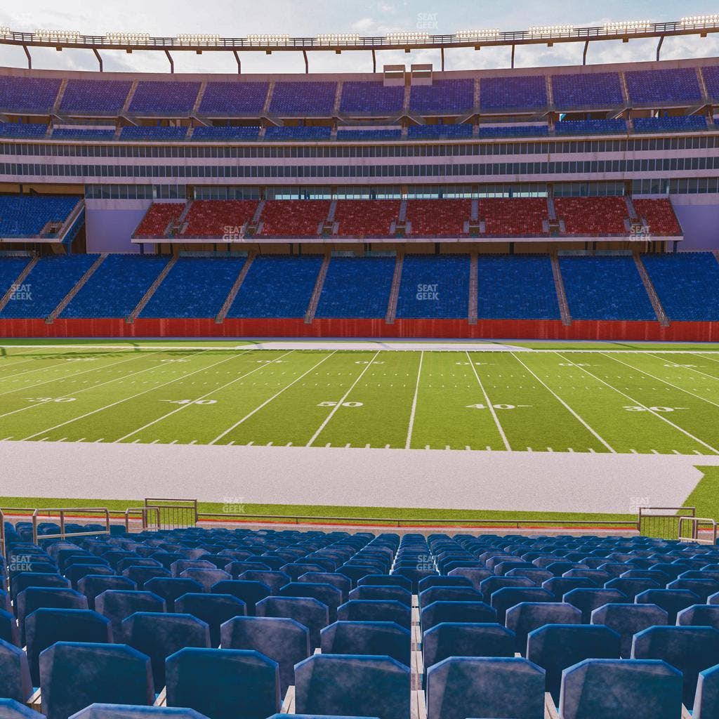 Gillette Stadium - Section 109 Seat View