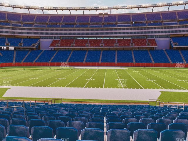 Gillette Stadium - Section 109 Seat View
