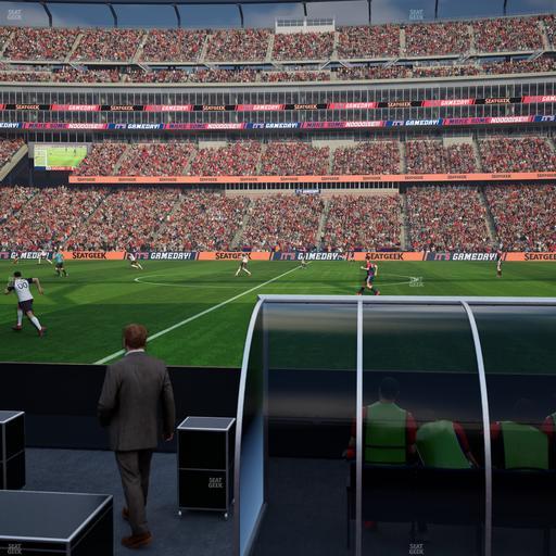 Gillette Stadium - Section 109 Seat View