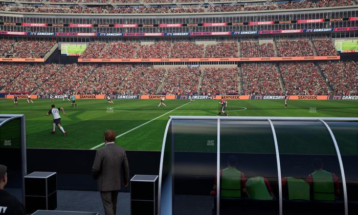 Gillette Stadium - Section 109 Seat View