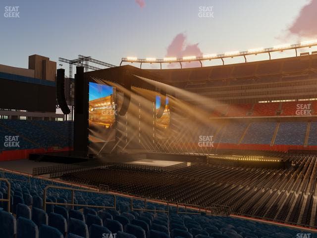 Gillette Stadium - Section 109 Seat View