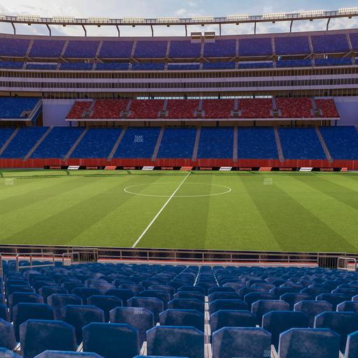 Gillette Stadium - Section 109 Seat View