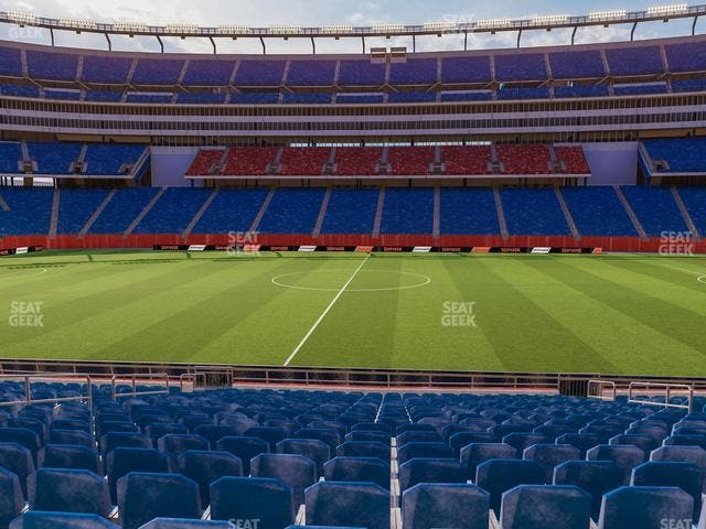 Gillette Stadium - Section 109 Seat View
