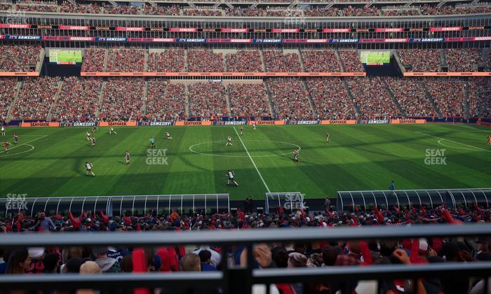 Gillette Stadium - Section 110 Seat View