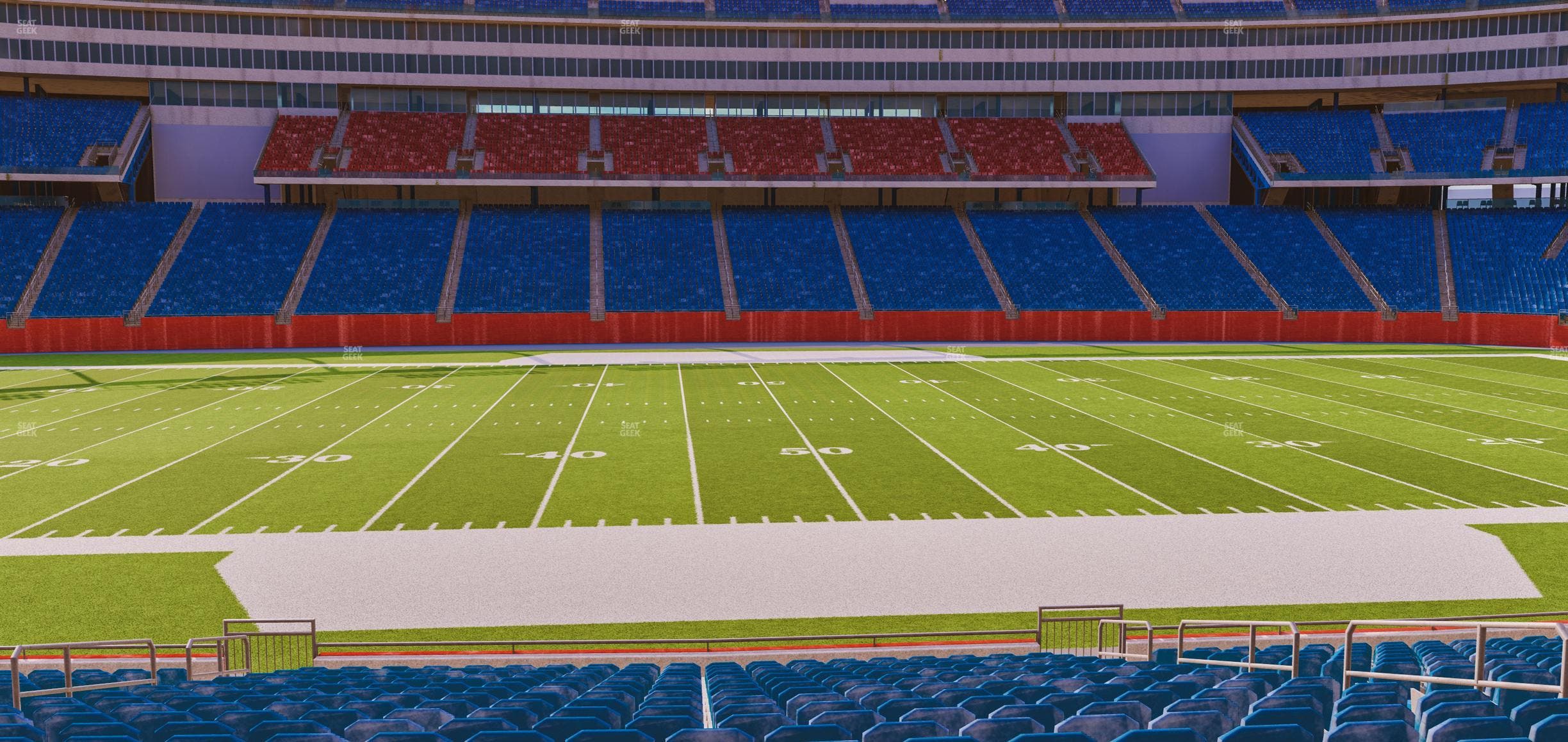 Gillette Stadium - Section 110 Seat View