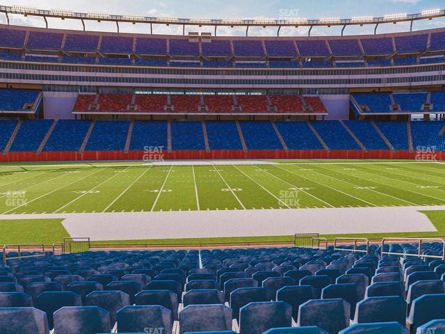 Gillette Stadium - Section 110 Seat View