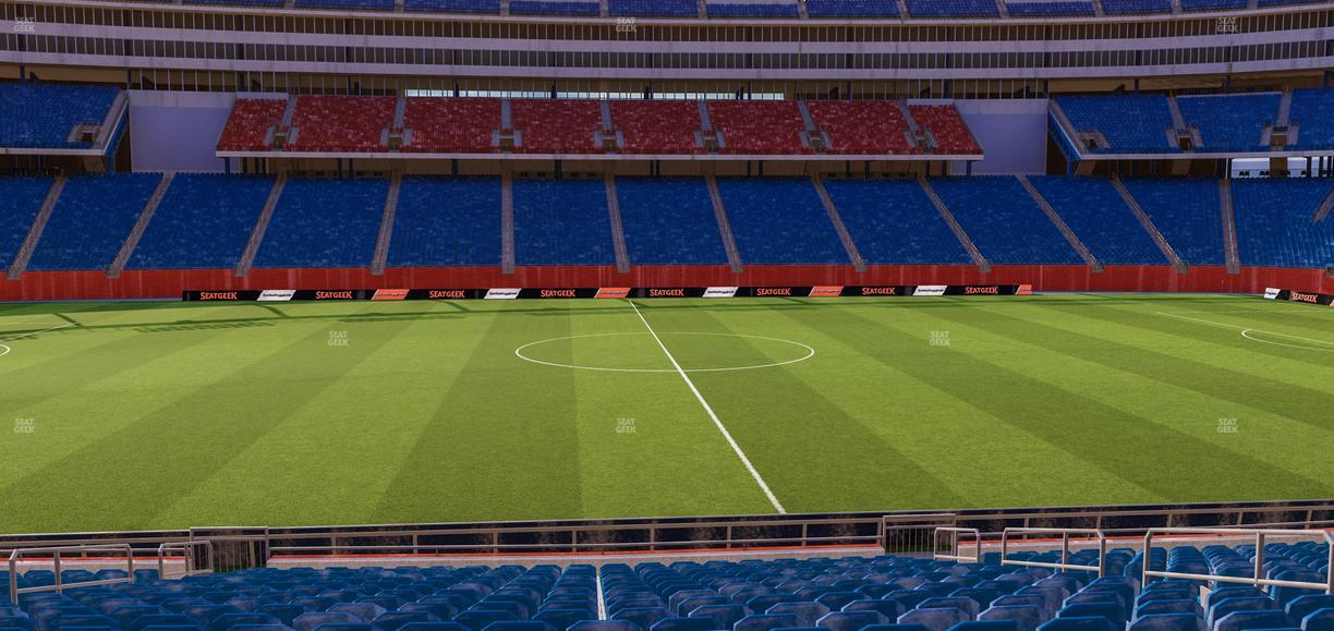 Gillette Stadium - Section 110 Seat View