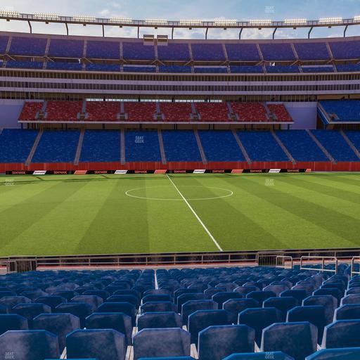 Gillette Stadium - Section 110 Seat View