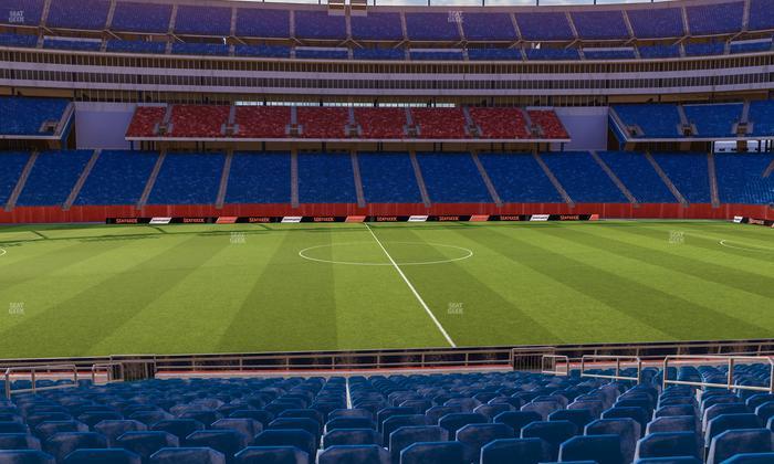 Gillette Stadium - Section 110 Seat View