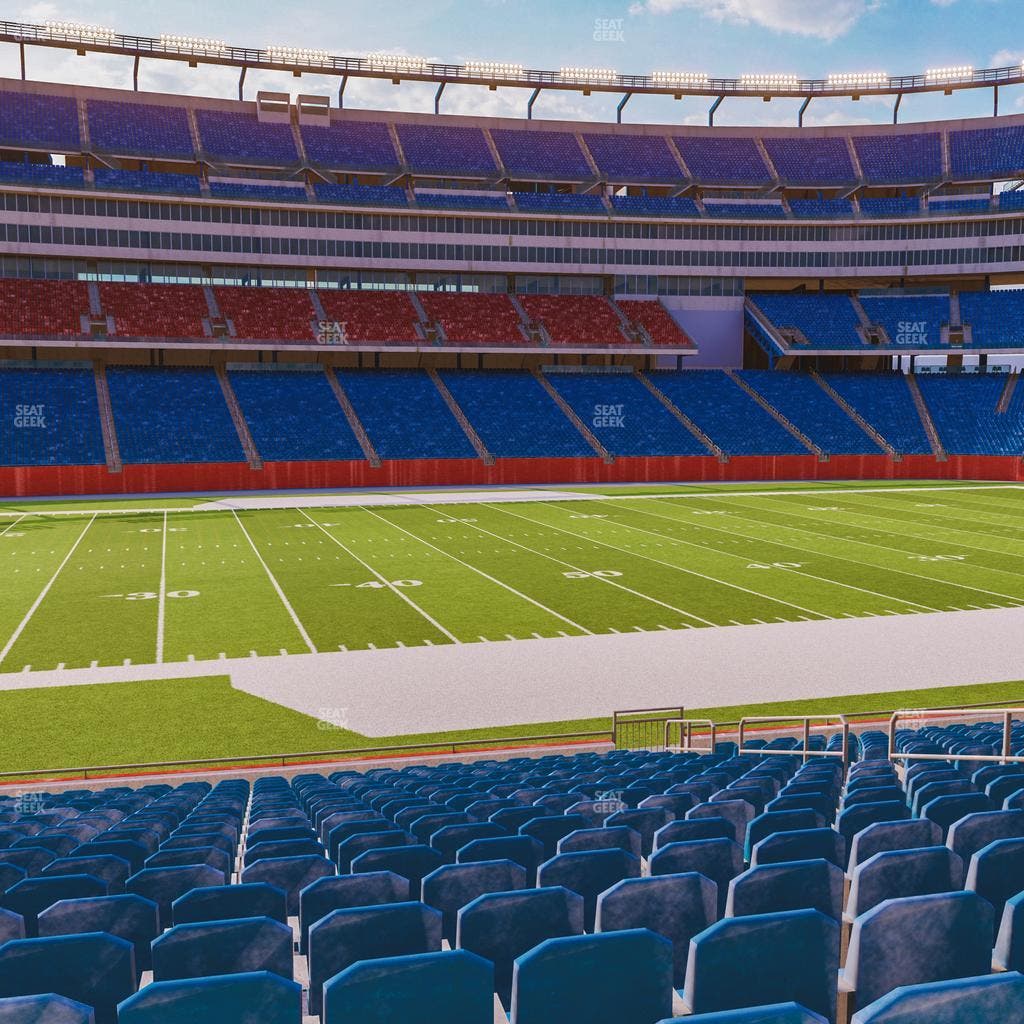 Gillette Stadium - Section 111 Seat View