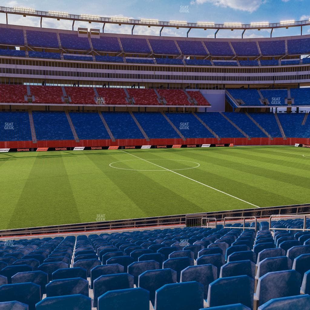 Gillette Stadium - Section 111 Seat View
