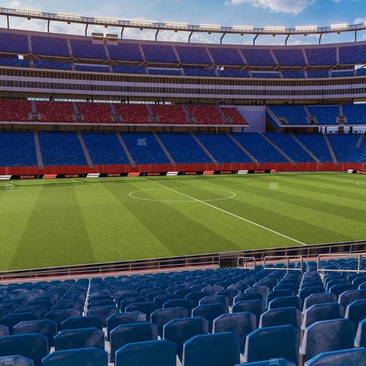 Gillette Stadium - Section 111 Seat View