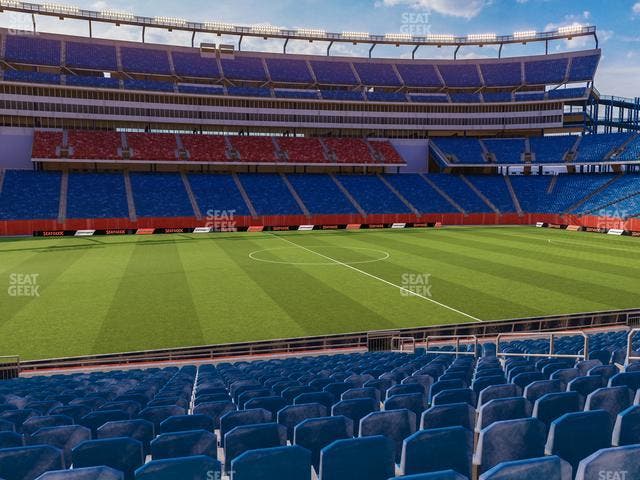Gillette Stadium - Section 111 Seat View