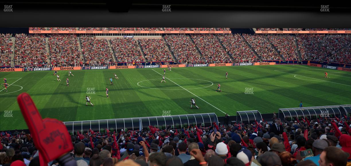 Gillette Stadium - Section 111 Seat View