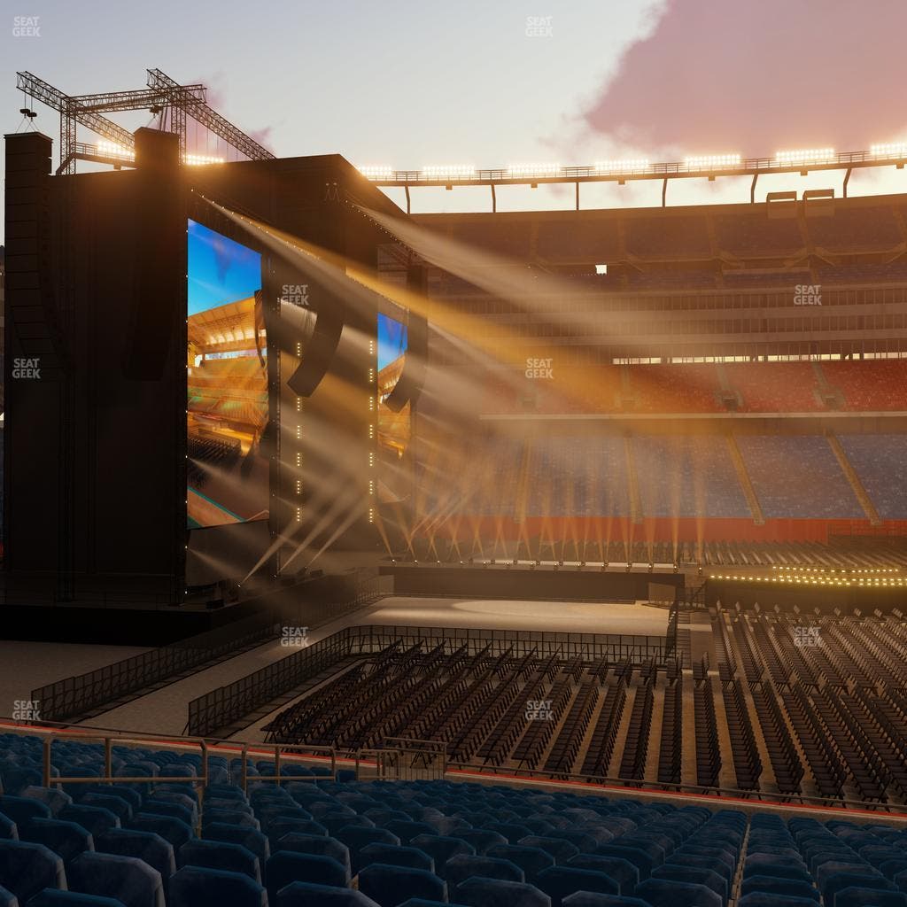 Gillette Stadium - Section 111 Seat View
