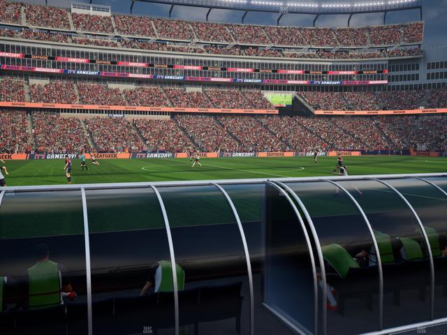 Gillette Stadium - Section 111 Seat View