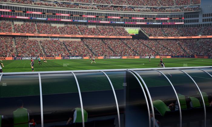 Gillette Stadium - Section 111 Seat View