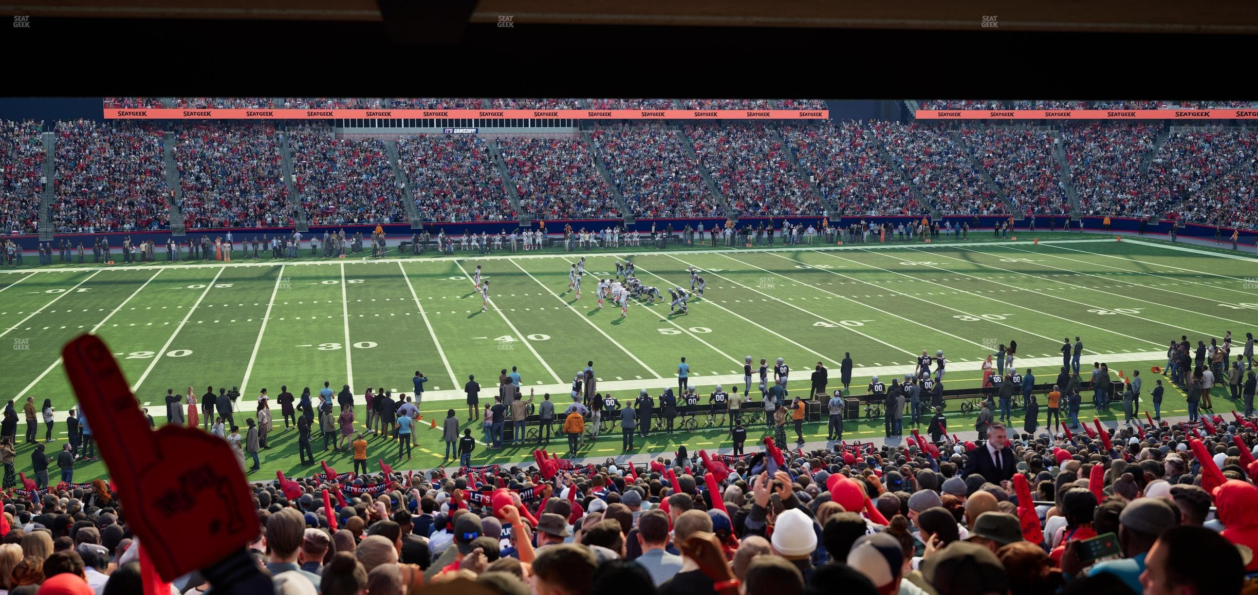 Gillette Stadium - Section 111 Seat View