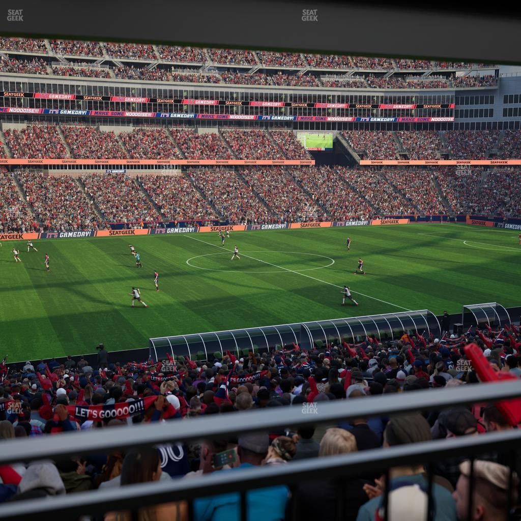 Gillette Stadium - Section 112 Seat View