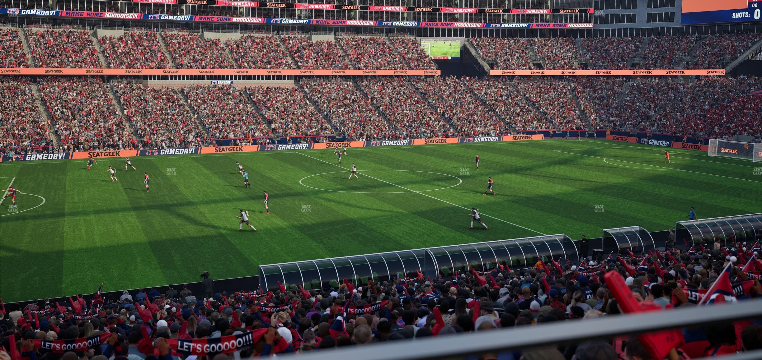 Gillette Stadium - Section 112 Seat View