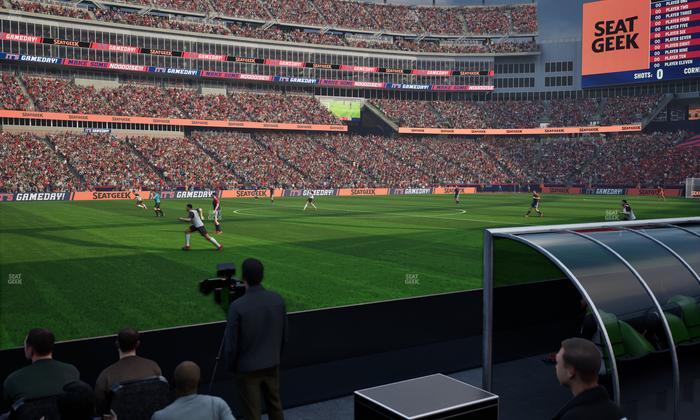 Gillette Stadium - Section 112 Seat View