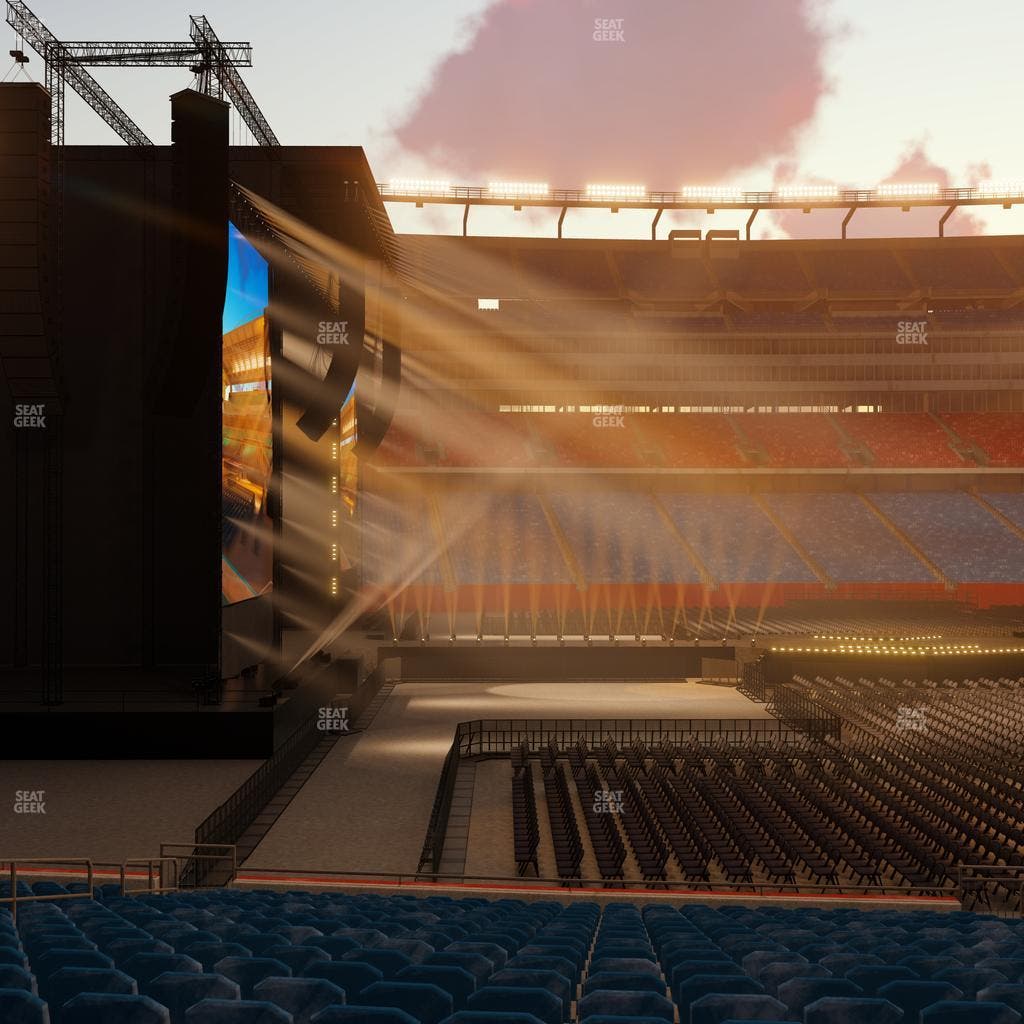 Gillette Stadium - Section 112 Seat View