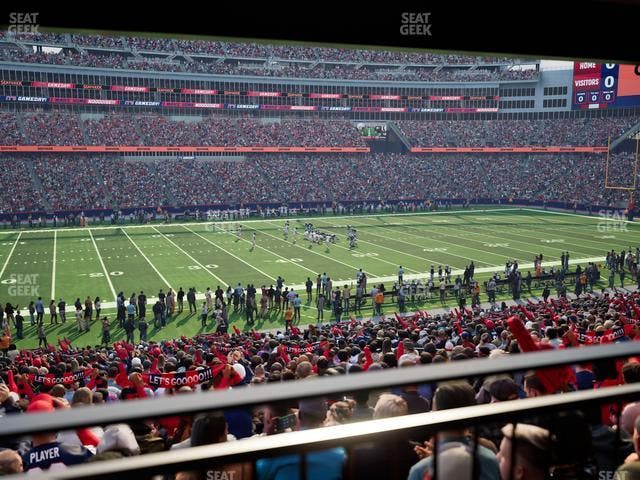 Gillette Stadium - Section 112 Seat View Gillette Stadium - Section 112 Seat View