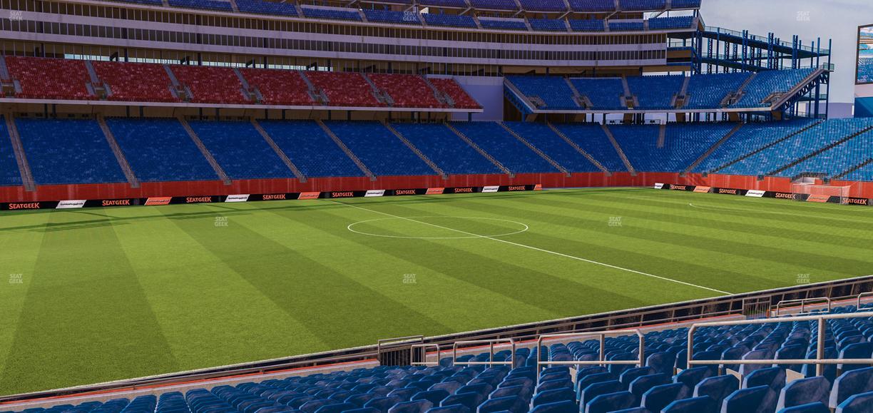Gillette Stadium - Section 112 Seat View