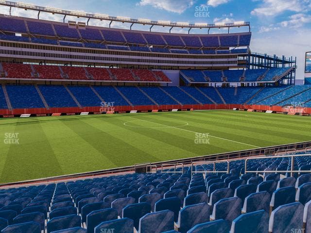 Gillette Stadium - Section 112 Seat View