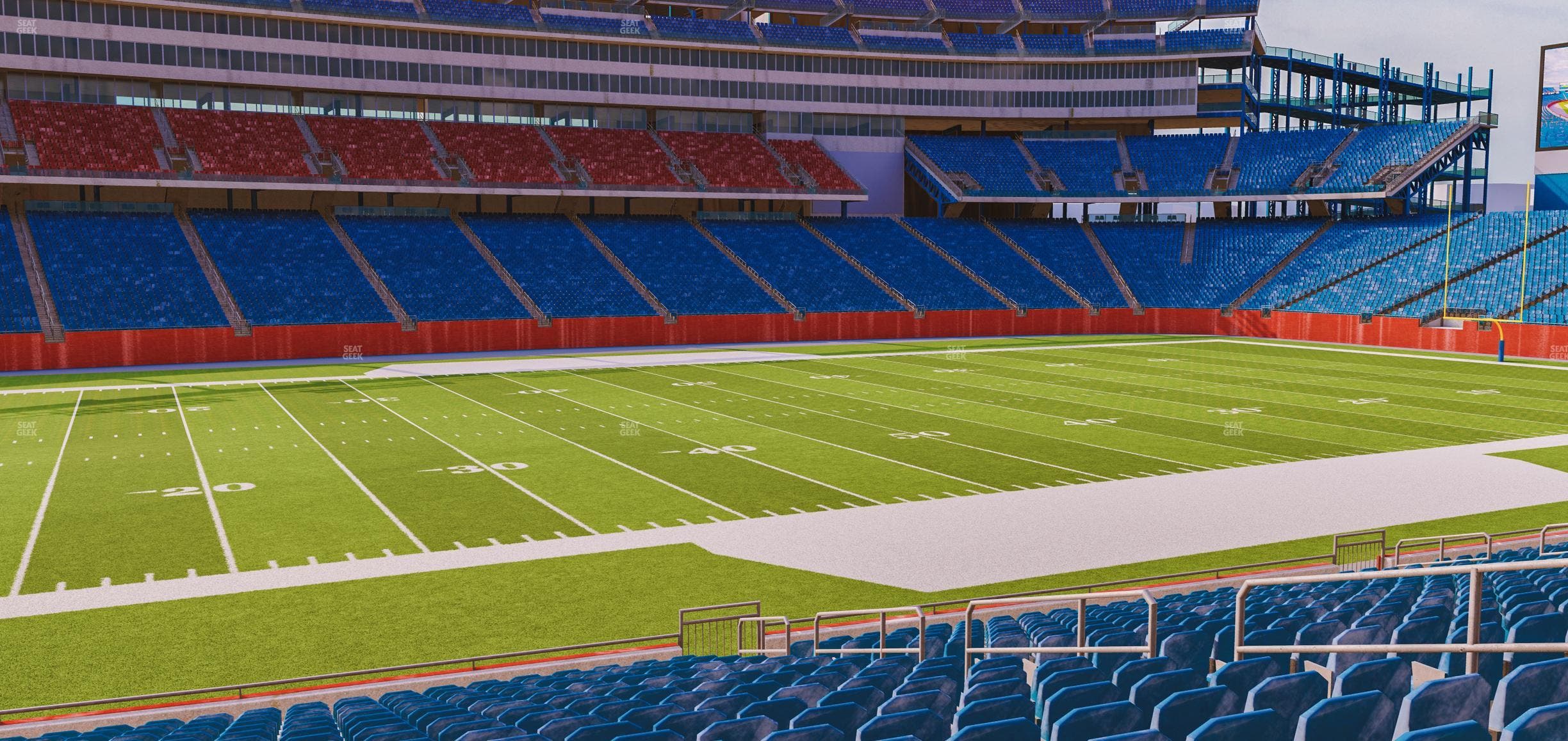 Gillette Stadium - Section 112 Seat View