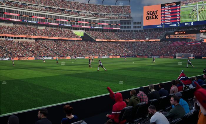 Gillette Stadium - Section 113 Seat View