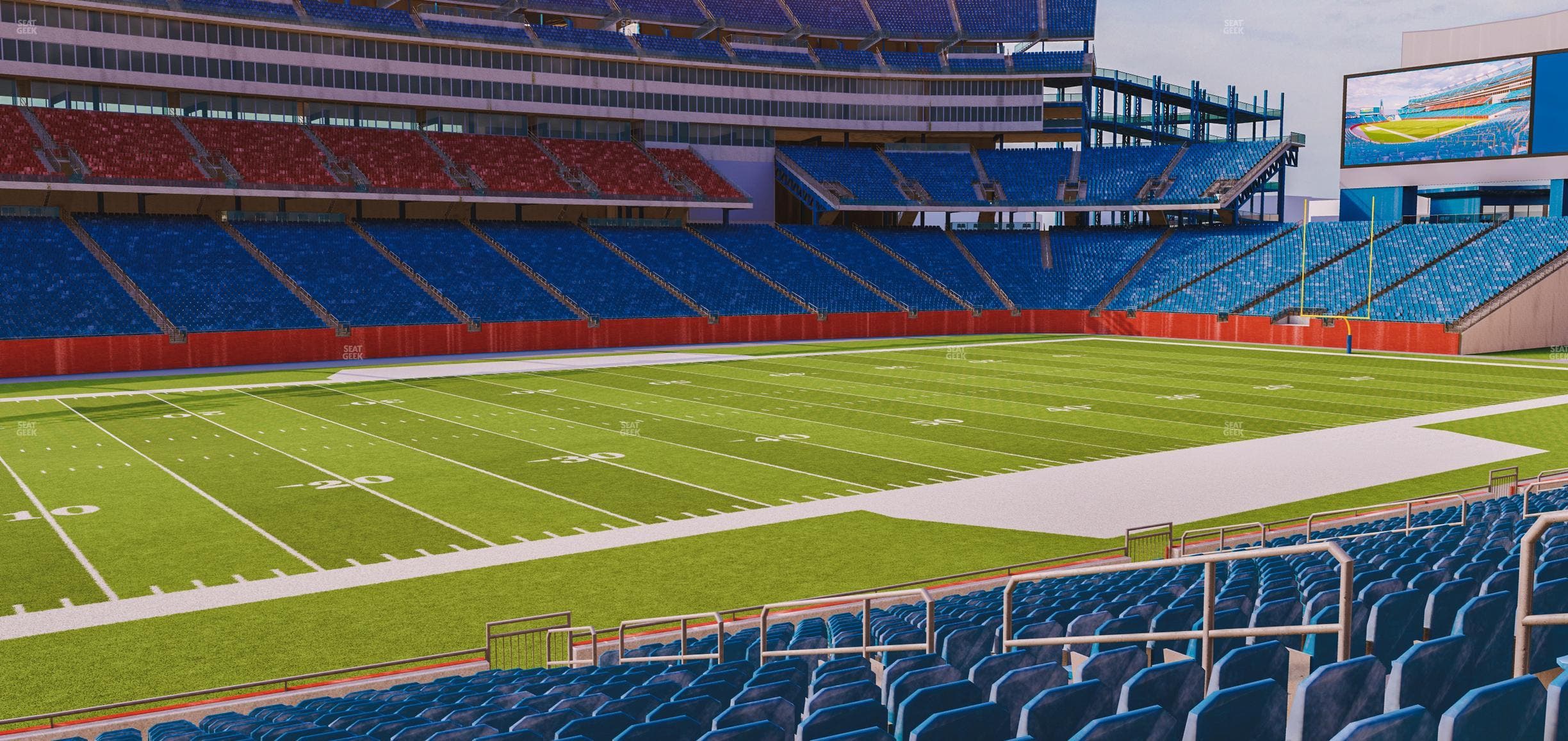 Gillette Stadium - Section 113 Seat View