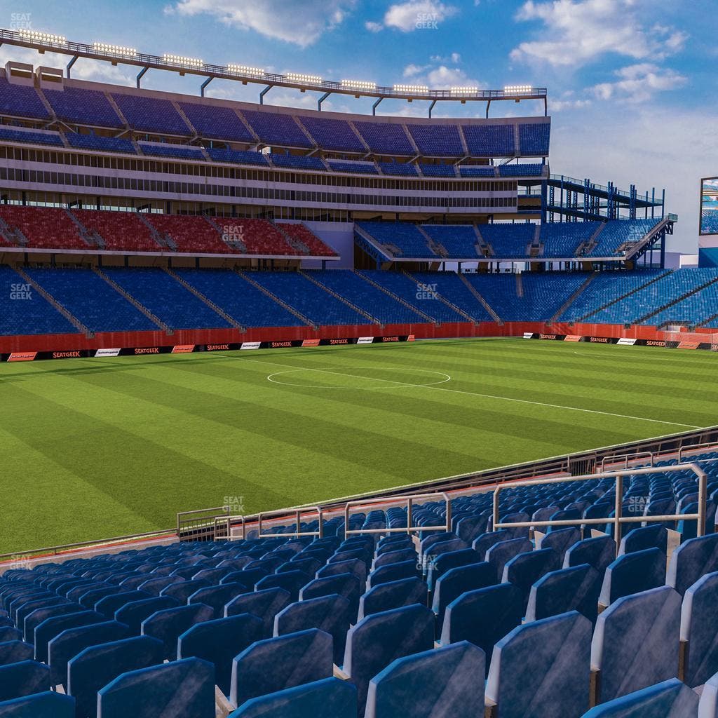 Gillette Stadium - Section 113 Seat View