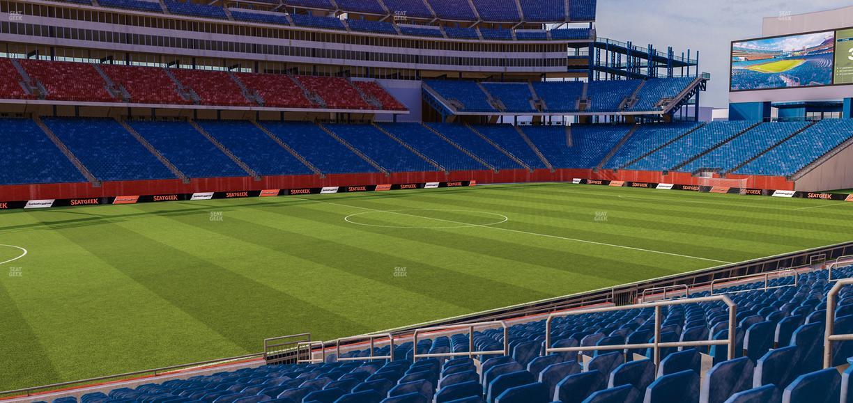 Gillette Stadium - Section 113 Seat View