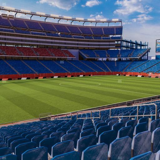 Gillette Stadium - Section 113 Seat View