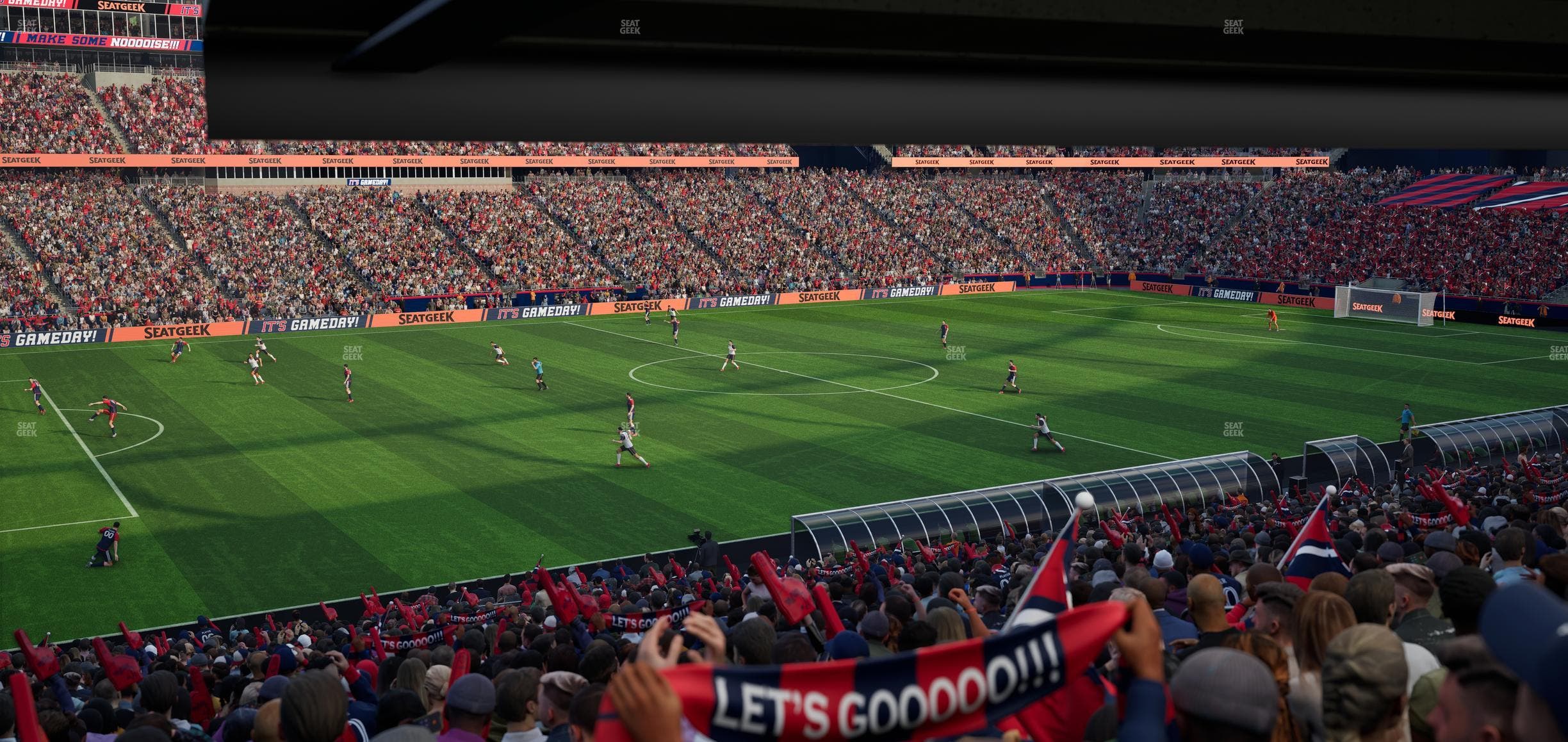 Gillette Stadium - Section 113 Seat View