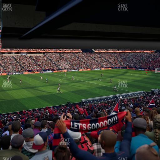 Gillette Stadium - Section 113 Seat View