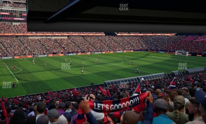 Gillette Stadium - Section 113 Seat View