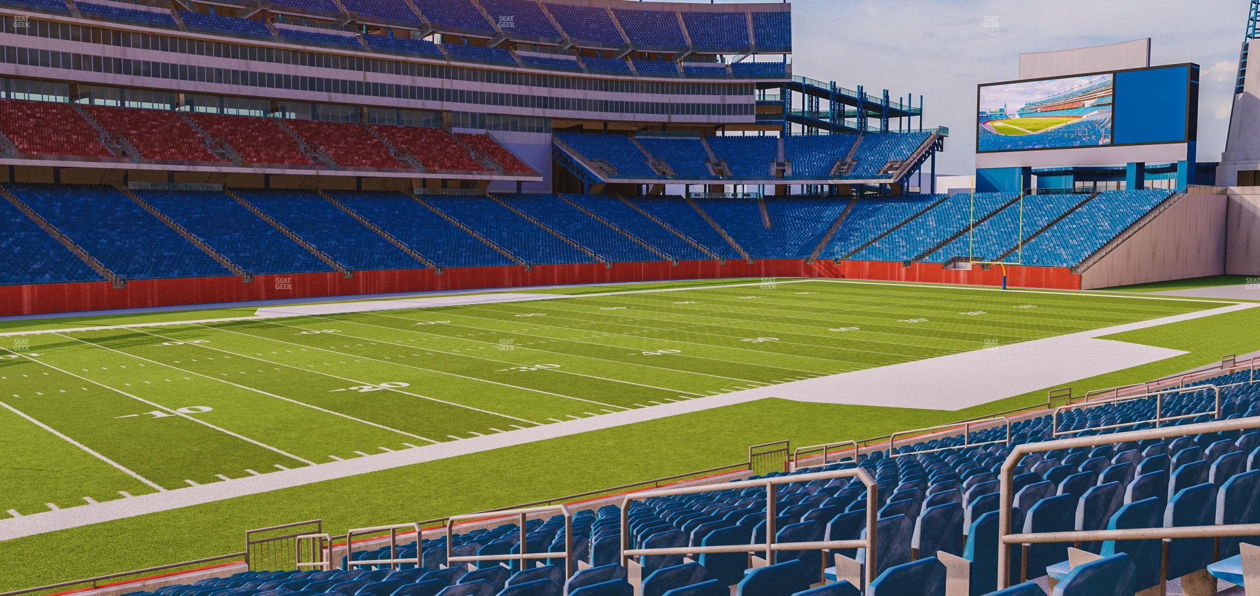 Gillette Stadium - Section 114 Seat View