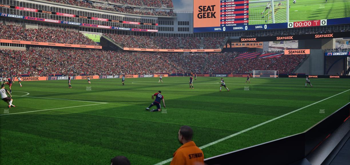 Gillette Stadium - Section 115 Seat View