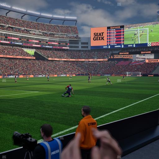 Gillette Stadium - Section 115 Seat View