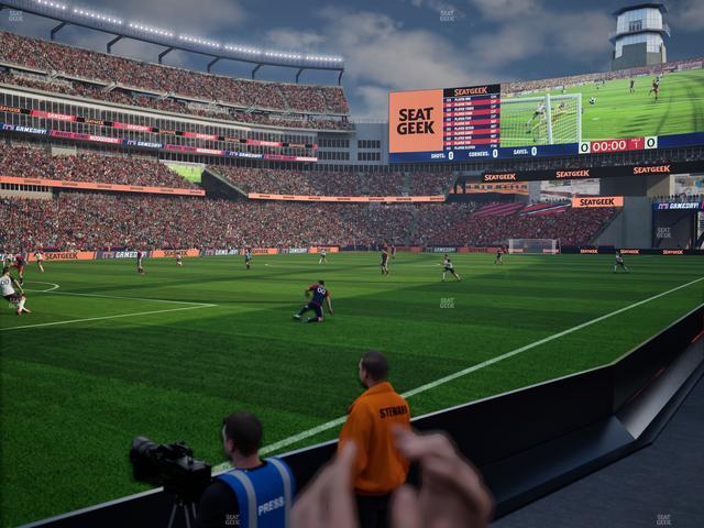 Gillette Stadium - Section 115 Seat View