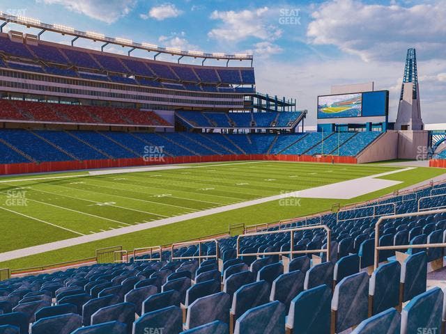 Gillette Stadium - Section 115 Seat View