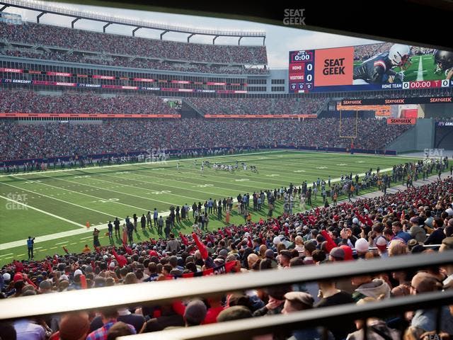 Gillette Stadium - Section 115 Seat View Gillette Stadium - Section 115 Seat View