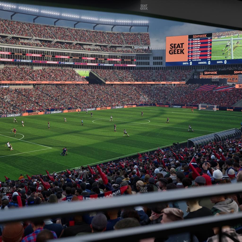 Gillette Stadium - Section 115 Seat View