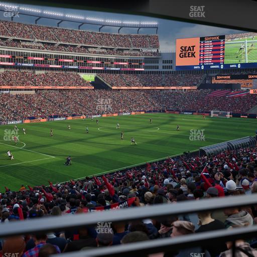 Gillette Stadium - Section 115 Seat View