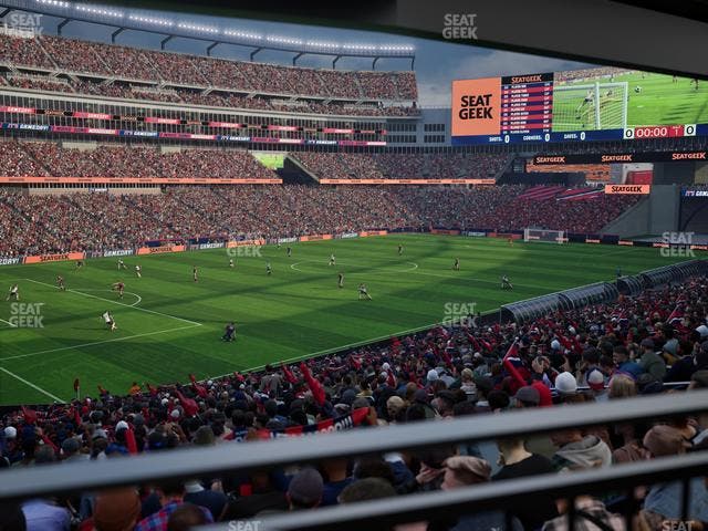 Gillette Stadium - Section 115 Seat View