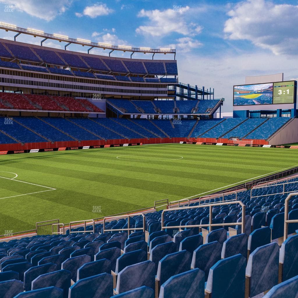 Gillette Stadium - Section 115 Seat View
