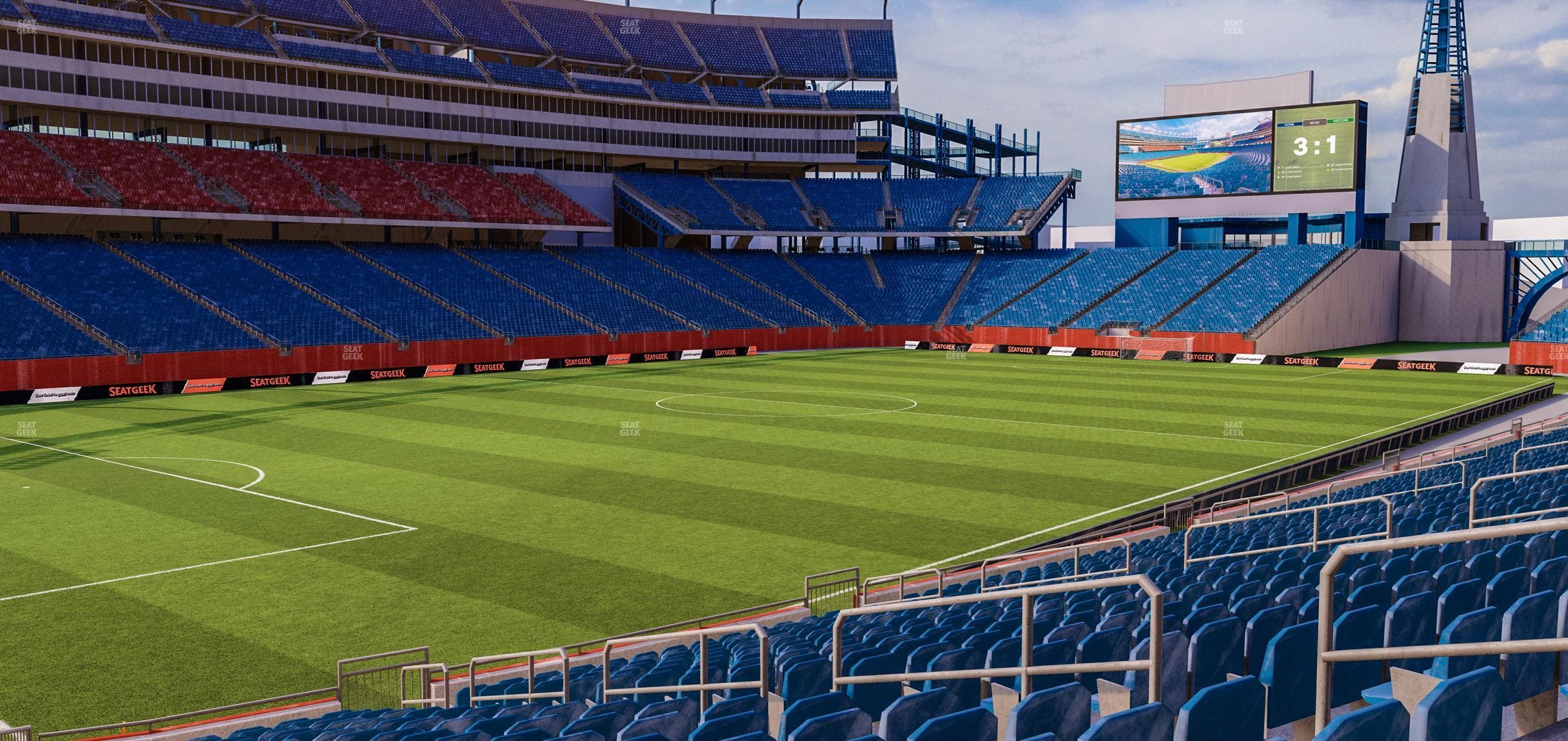 Gillette Stadium - Section 115 Seat View
