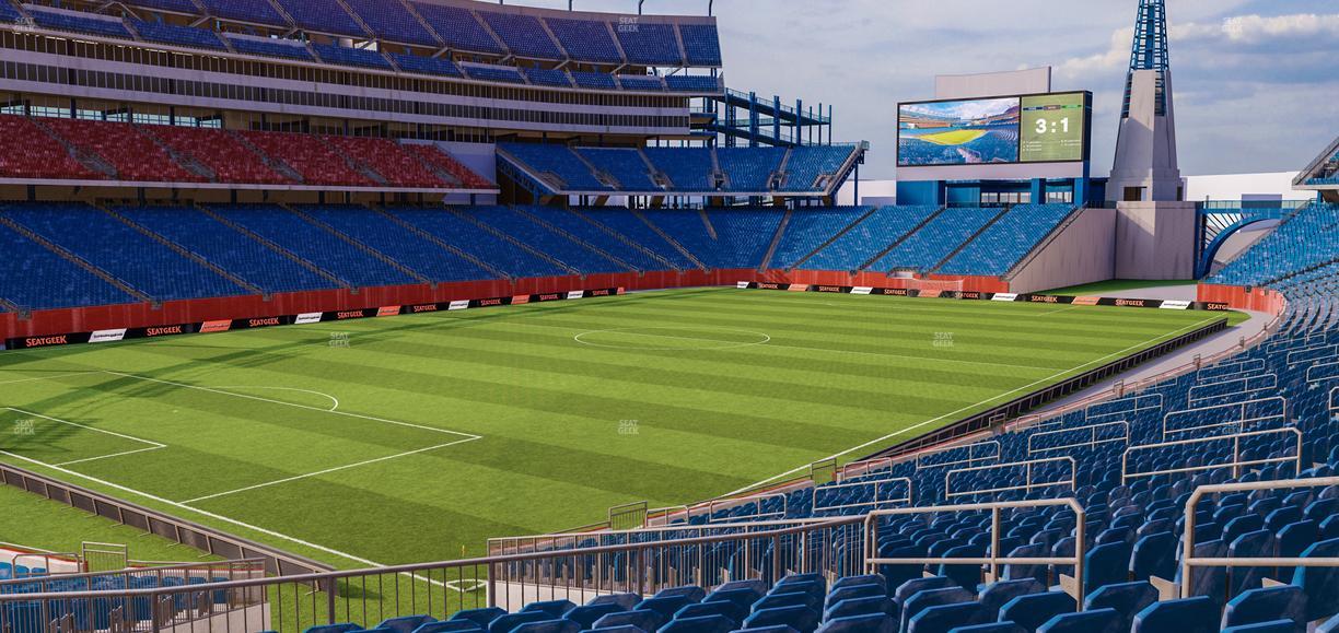 Gillette Stadium - Section 116 Seat View